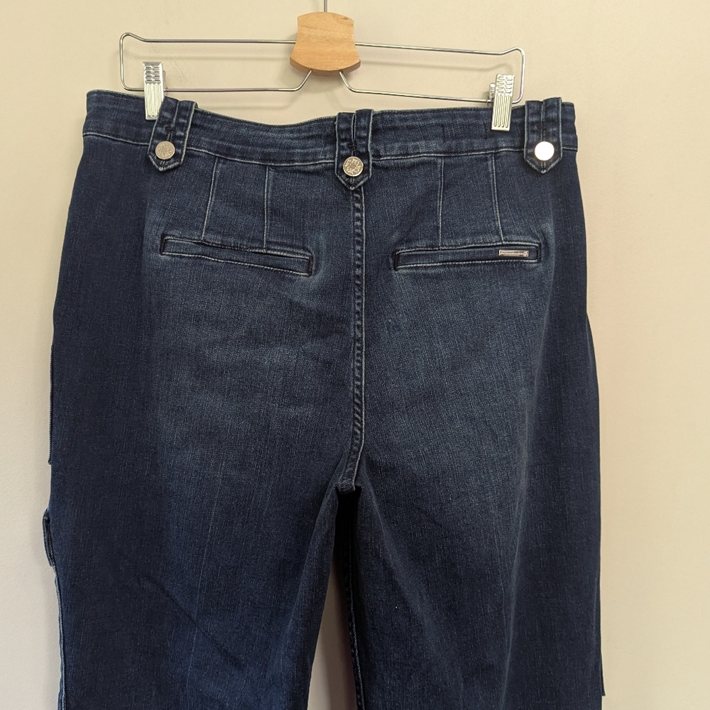White House Black Market Extra High Rise Trouser Jeans - Picture 8 of 13